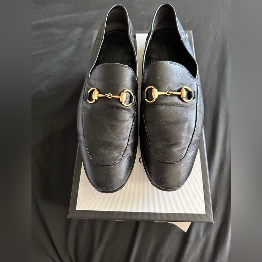 Gucci Mocassino Agnello Plonge In Black